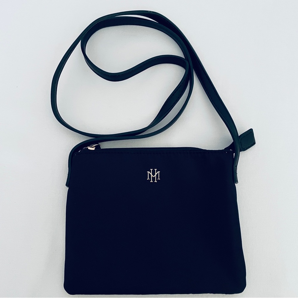Mark & Hall small black polyester crossbody bag
